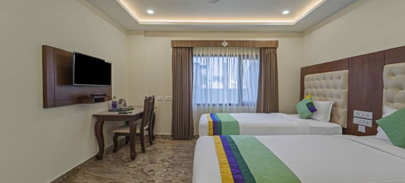 Treebo 阿拉维公寓，距离长廊海滩800米(Treebo Aaravi Residency, 800 Mtrs from Promenade Beach)图片