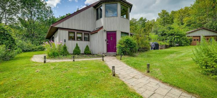 布卢姆维尔的卡茨基尔山小屋！(Catskills Mountain Cabin in Bloomville!)图片