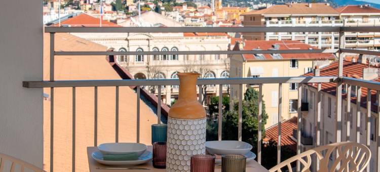 "尚博尔酒店式公寓"(Résidence Hôtelière Chambord au Coeur de Menton - entièrement rénovée)图片