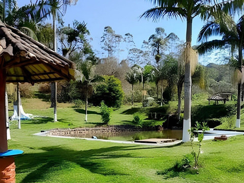 Bem-te-Vi和Beija-Flor小屋，大西洋森林，钓鱼，自然