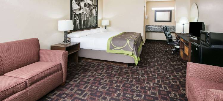 俄克拉何马城机场费尔格朗兹西温德姆速8酒店(Super 8 by Wyndham Oklahoma Airport Fairgrounds West)图片