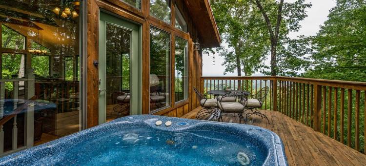 Spectacular View! /Wifi Minutes to downtown / Secluded / hot tub图片