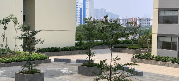 在Daan Mogot市公寓的漂亮和新1Br与办公室房间(Nice and New 1Br with Office Room at Daan Mogot City Apartment)图片