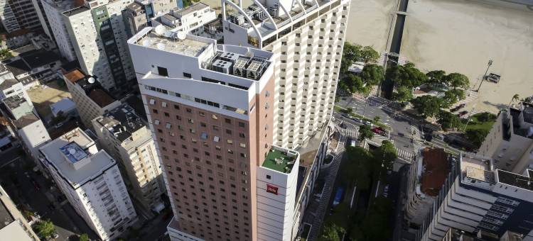 宜必思桑托斯贡扎加海滩酒店(Ibis Santos Gonzaga Praia)图片