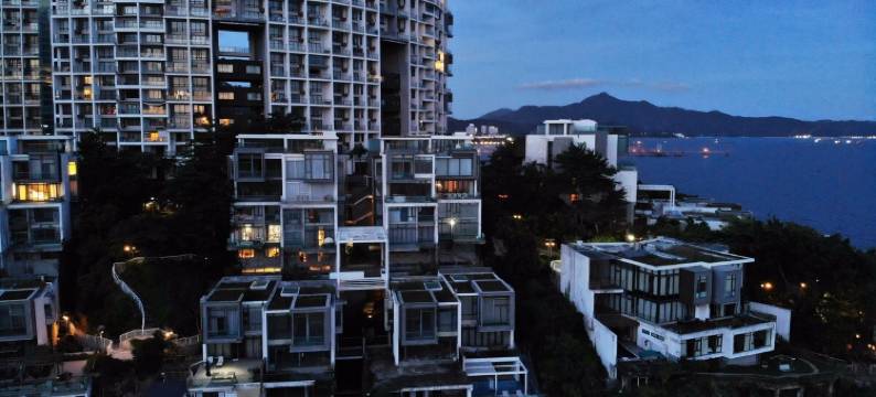 深圳东部溪涌海边全海景别墅图片