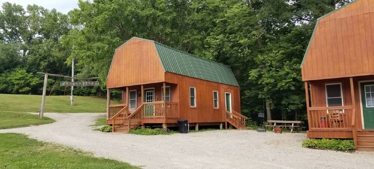 Loft cabin #1, room for the whole family.  Beautiful area.图片