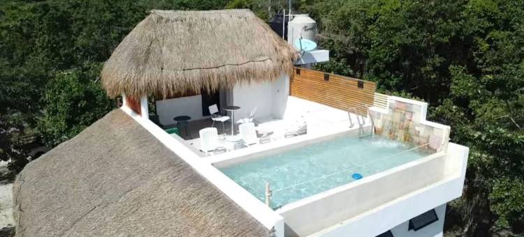 皇家棕榈巴卡拉尔小屋和舄湖俱乐部酒店(Royal Palm Bacalar Cabañas & Lagoon Club)图片