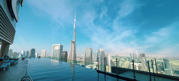 Paramount Midtown I 2BR Apartment Burj Khalifa View & Infinity Pool l Downtown图片