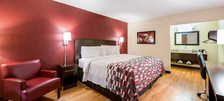 印地安那马里昂红屋顶酒店(Red Roof Inn Marion, IN)图片