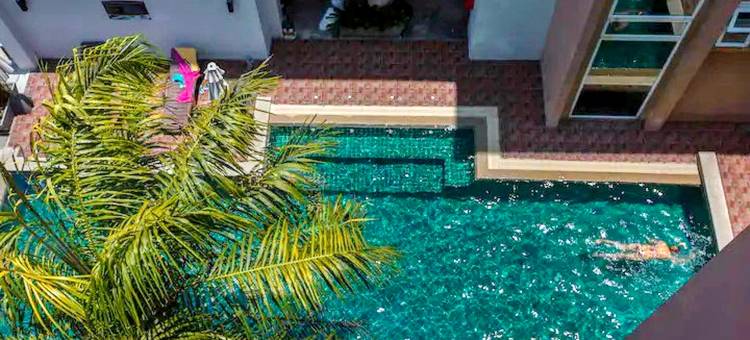 6-17 - 两卧室公寓带阳台和共享泳池(6-17 2bedrooms 2baths 1 Km Walking To Patong Beach)图片