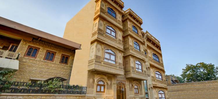 Treebo Chandrangan卓越酒店，距离贾萨梅尔堡1公里(Treebo Chandrangan Excellency, 1 Km from Jaisalmer Fort)图片