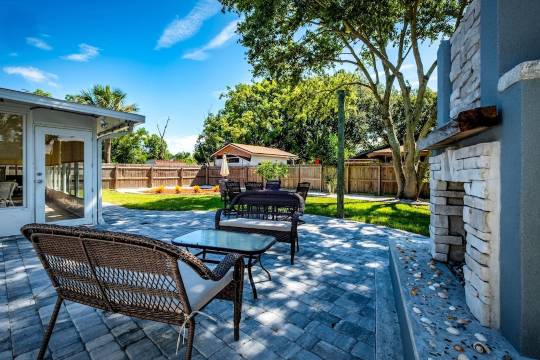 Sweet Home Ponte Verdra: TPC Golf+Park+Outdoor Fireplace+ Nearby Beach Access!