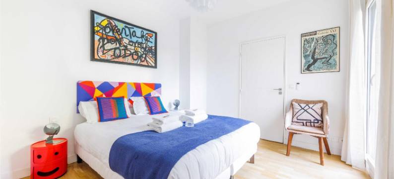 安静公寓-一居室可住6人-旺沃(Quiet Apartment - 1Br-6P - Vanves)图片