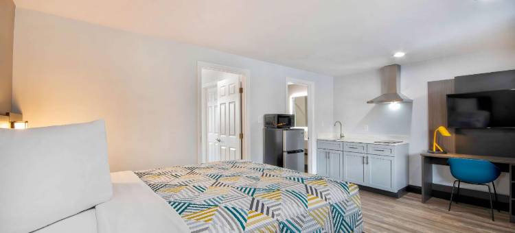 加利福尼亚尤里卡 - 旧城区 6 号开放式客房汽车旅馆(Americas Best Value Inn & Suites Eureka)图片