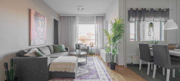 家一般的一卧室公寓，带桑拿和停车位(Homelike 1BR Apt. with Sauna & Parking)图片