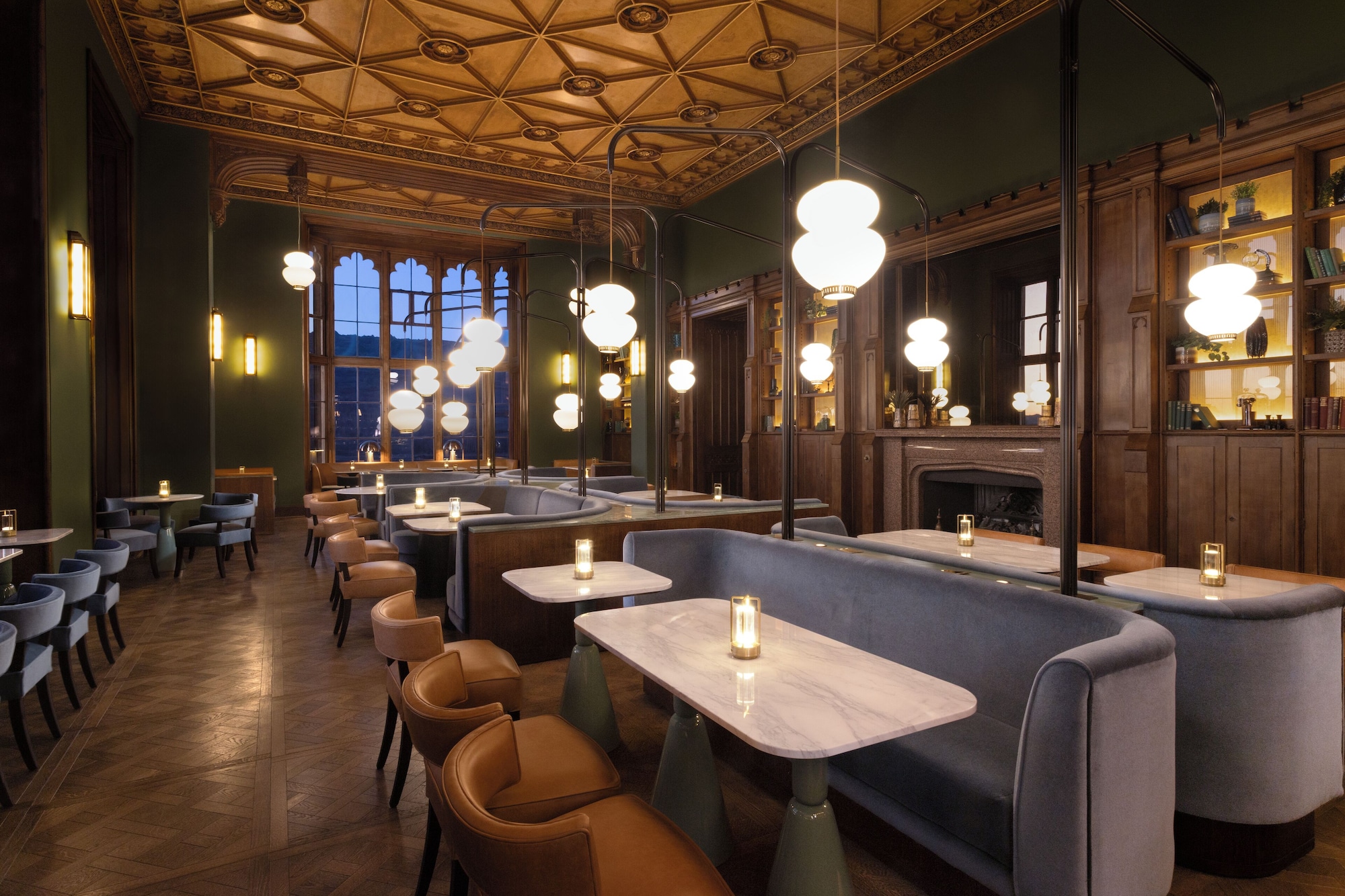 JA Mar Hall Scotland Over view