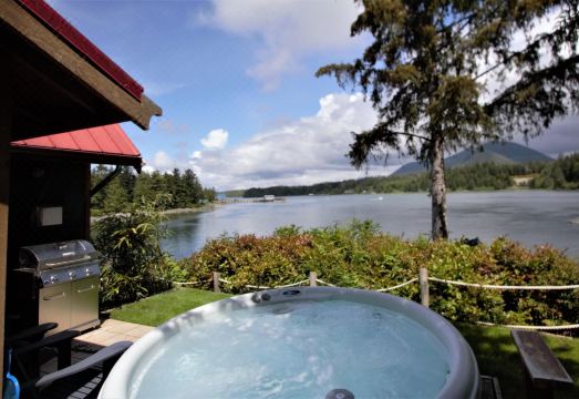 Private Oceanfront Cabin with Hot Tub - Doc Holiday CabinHotel Overview