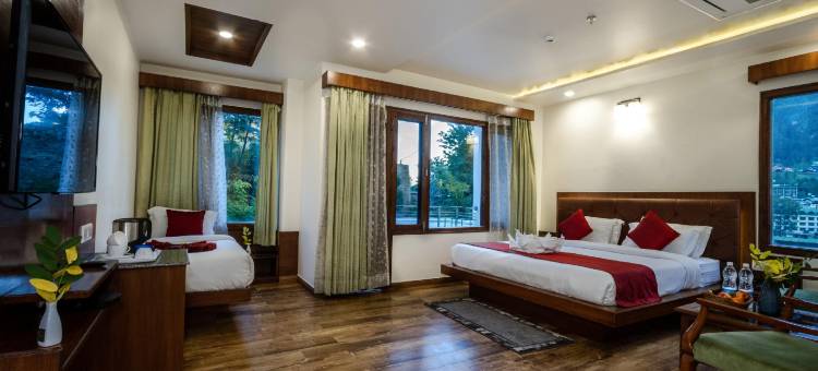 Ashapuri Residency 马拉里- 配备中央供暖和空调的酒店(Ashapuri Residency Manali - A Centrally Heated and Air Conditioned Hotel)图片