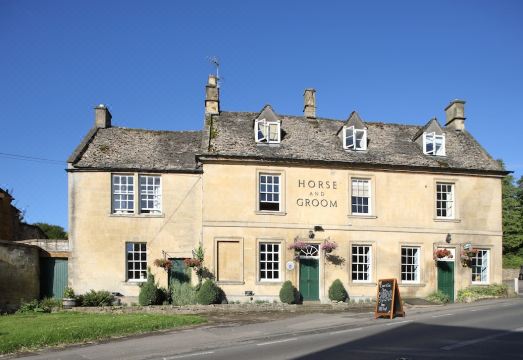 Horse and GroomOver view