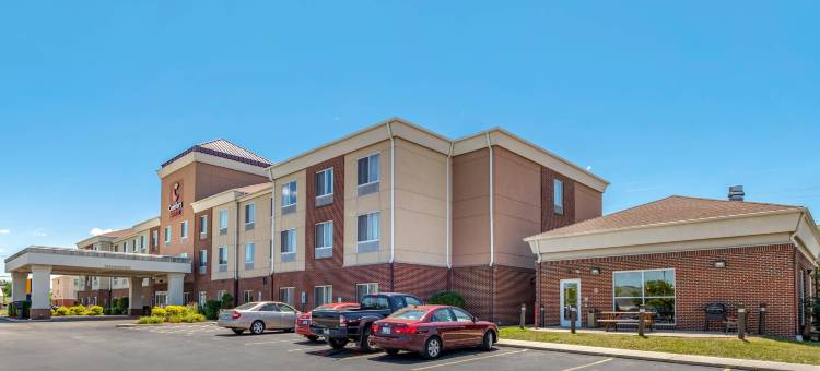 舒适套房酒店-乌尔班纳香槟大学城(Comfort Suites Urbana Champaign, University Area)图片