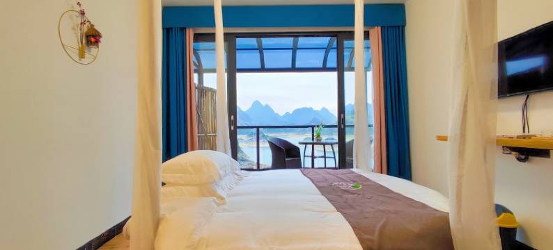 桃花湖的超美民宿图片