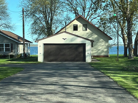 Year round home on Lake Osakis, Minnesota.
