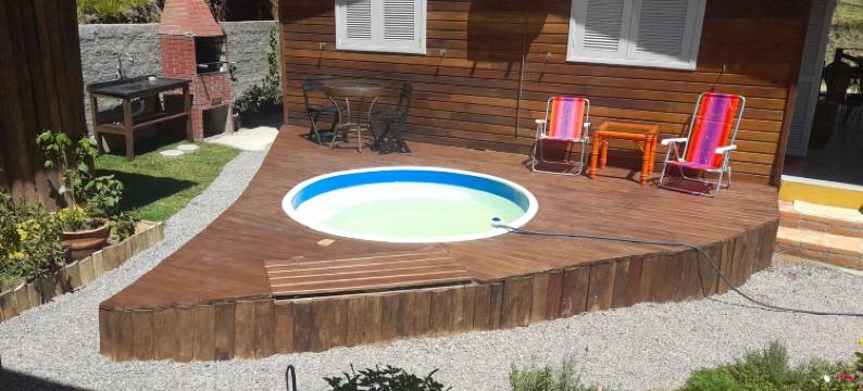 泰尔马斯格拉瓦塔尔山之阳小屋(Chalé Sol da Montanha em Termas do Gravatal - SC)图片