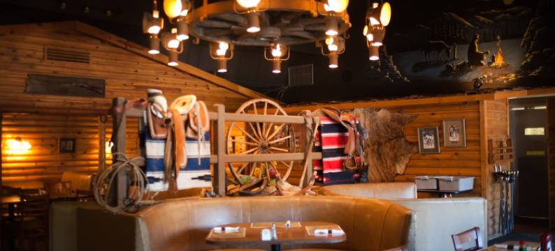 科尔牧场钻石山林小屋(Kohl's Ranch Lodge)图片