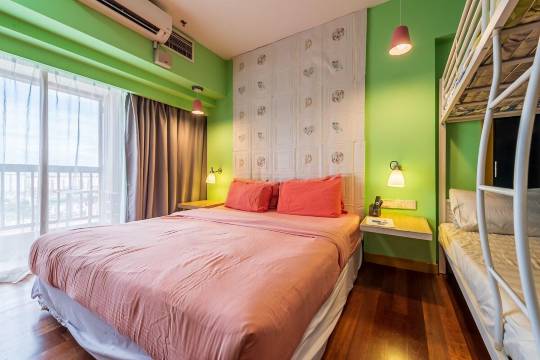 位于双威的公寓套间(500平方米)-带1个独立浴室(SUNWAY RESORT SUITE 19106-2PAX@SUNWAY PYRAMID MALL)