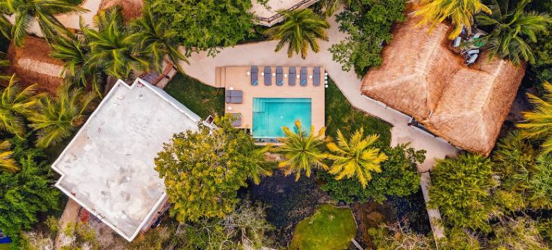 阿祖莱亚巴卡拉酒店和水疗中心 - 泻湖前(Hotel Azulea Bacalar - Lagoon Front)图片
