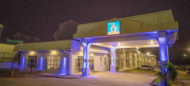 德克萨斯泰勒 6 号开放式客房(Studio 6 Tyler, TX)图片