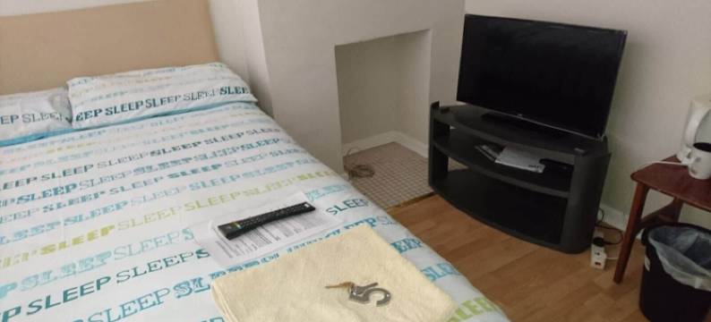 家庭房-可住3人-配1张双人床和1张单人床-一楼-独立淋浴(Family Room Sleeps 3 with 1 Double and 1 Single Bed Ground Floor Private Shower)图片