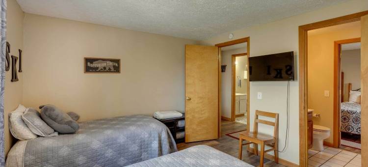 '雪中小屋' 舒适的Winterplace滑雪度假小屋(Snowed Inn Cozy Winterplace Ski-InandSki-Out Cabin)图片