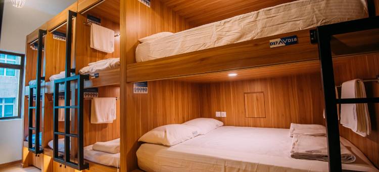 蓝水胶囊旅馆@香港街38号(Bluewaters Pods 38 Hongkong St)图片