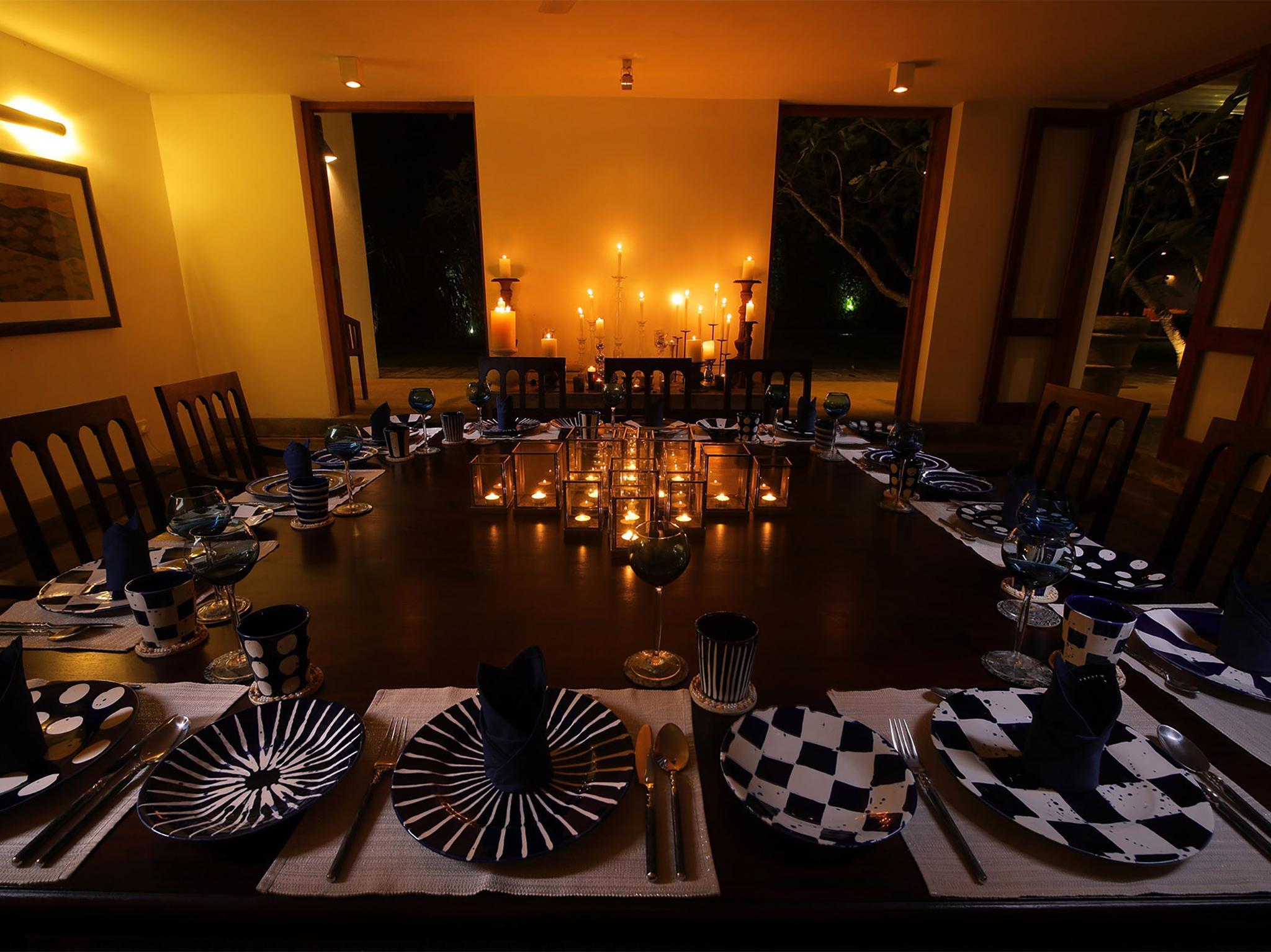 Saffron & BlueOver view