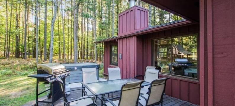 Lake Access Cabin with HotTub, Firepit and Indoor Pool Access图片