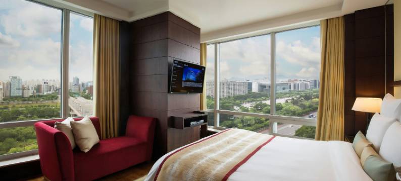 首尔汝矣岛公园中心万豪行政公寓(Yeouido Park Centre, Seoul - Marriott Executive Apartments)图片