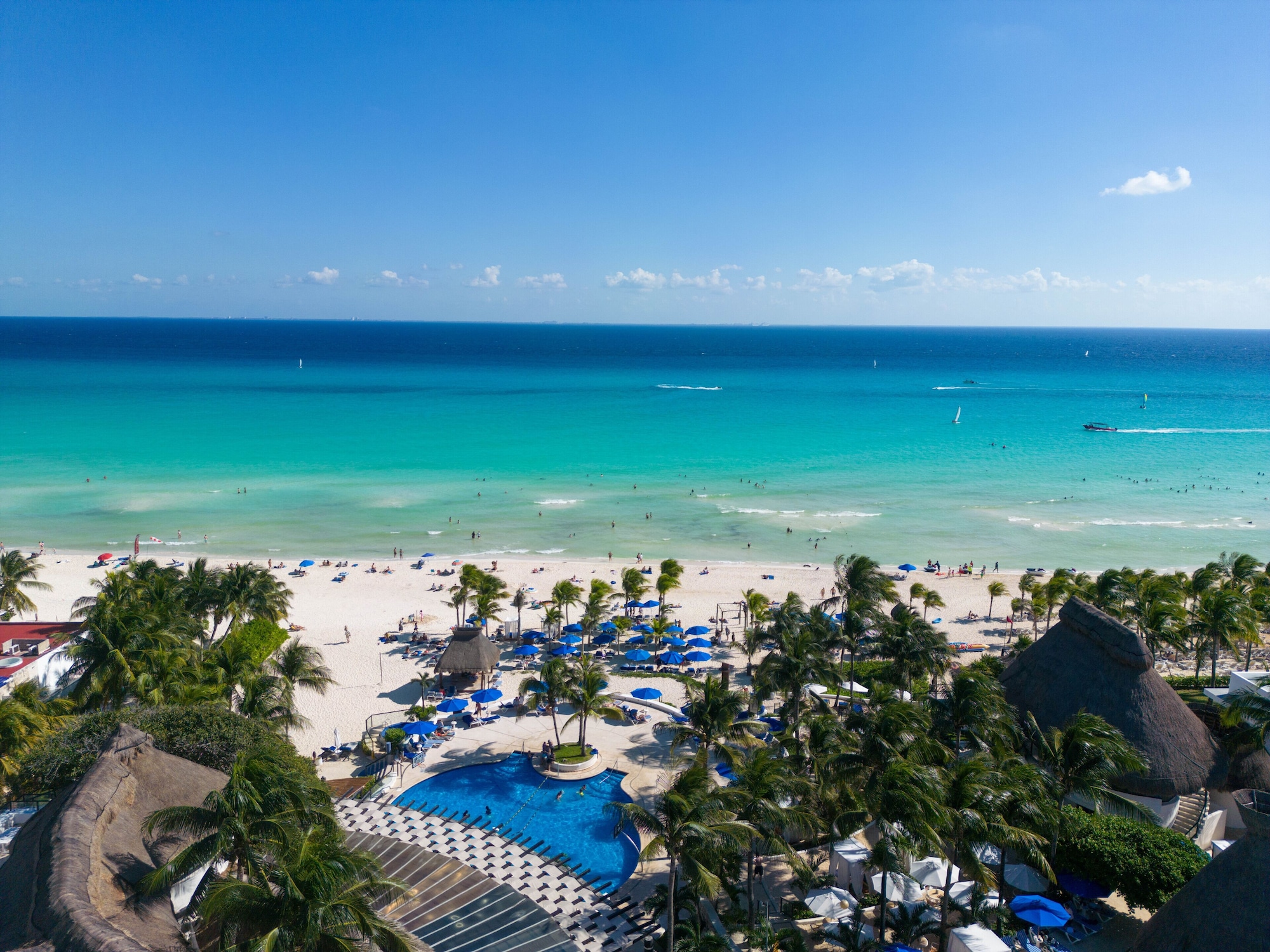 The Reef Playacar Beach Resort & Spa-Optional All InclusiveOver view