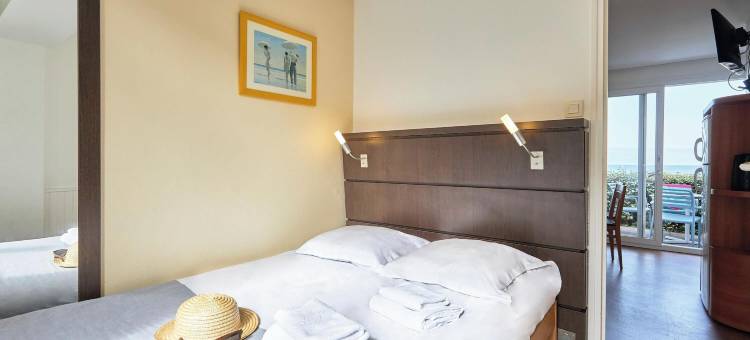 滨海科勒维尔 - 奥马哈海滩贝兰布拉俱乐部法义公寓式酒店(Belambra Clubs Colleville-Sur-Mer - Omaha Beach)图片