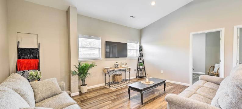 尤里卡泉区家园 w/ 阳台，烧烤炉！(Eureka Springs Area Home w/ Porch, Grill!)图片