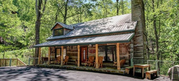 Charming Log Cabin Escape! 4 King beds, Min to Gatlinburg, Frequent bear visits!图片