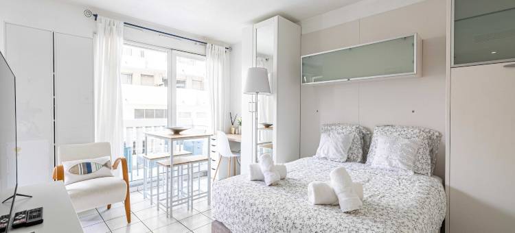 Charming Studio with balcony & pool -Heart of Nice图片