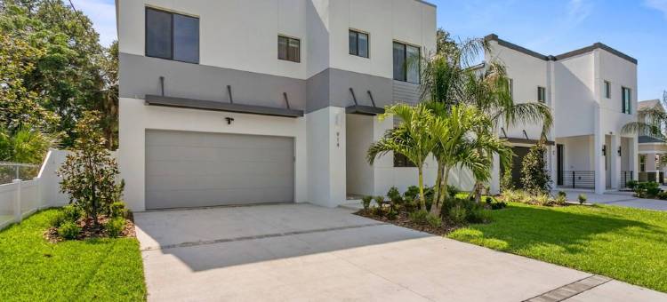 Tampa Downtown Luxury Villa- Games & Sleeps 14 - 6 Cars Parking Free EV Charging图片