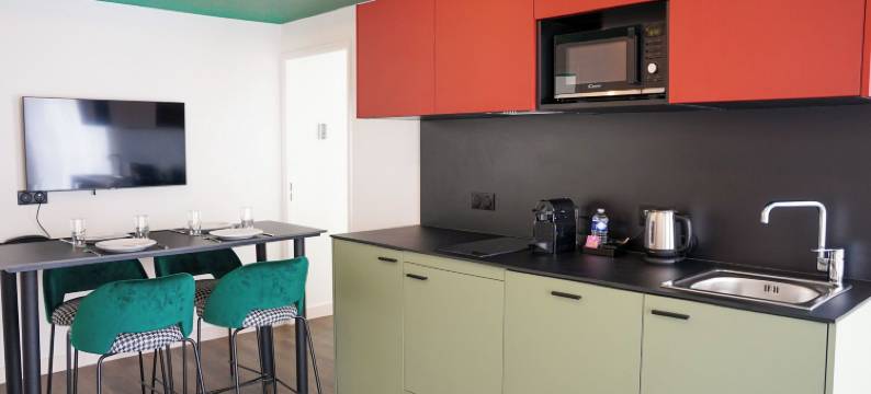 巴黎13区意大利门全套房酒店(All Suites Appart Hôtel et Hôtel | Paris 13 - Porte d'Italie)图片