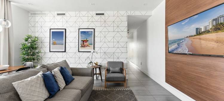 豪华索贝两卧室公寓(Luxury SoBe 2 Bedroom Apartment)图片