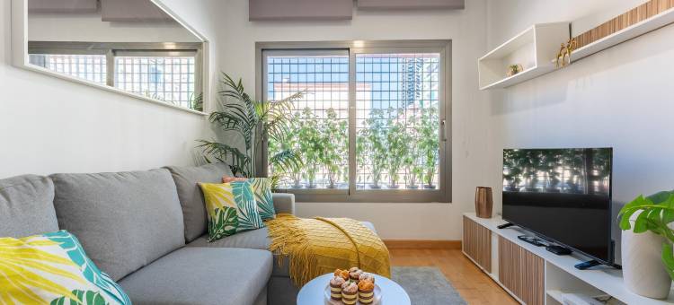 马拉加可住4人配有停车位的城市公寓(City apartment for 4 with parking, Malaga)图片