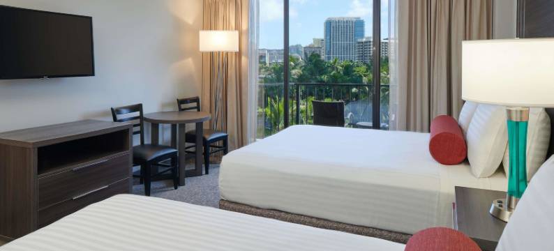 怀基基水立方棕榈树酒店(Aqua Palms Waikiki)图片