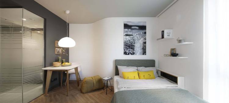 慕尼黑帕克斯塔德施瓦宾商务雅致公寓酒店(smartments München Parkstadt Schwabing)图片