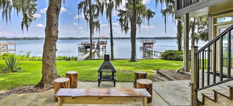 在Cherry Lake的'All Decked Out'住宅，有码头！('All Decked Out' Home on Cherry Lake w/ Dock!)图片