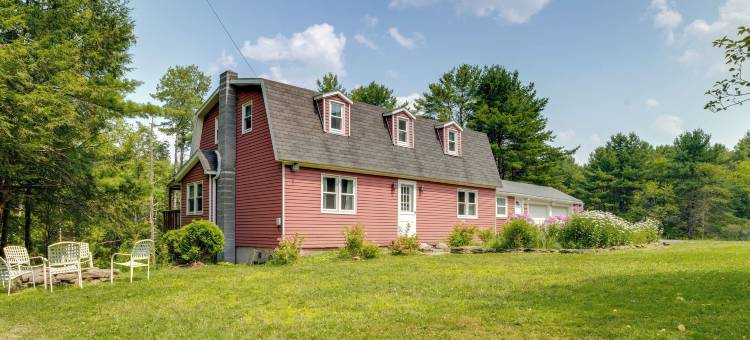 沃尔顿林间之家：有火坑和现场池塘！(Fire Pit & On-site Pond: Wooded Walton Home!)图片